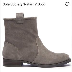 Sole Society women’s Natashia Suede Ankle Booties, Size 9, EUC